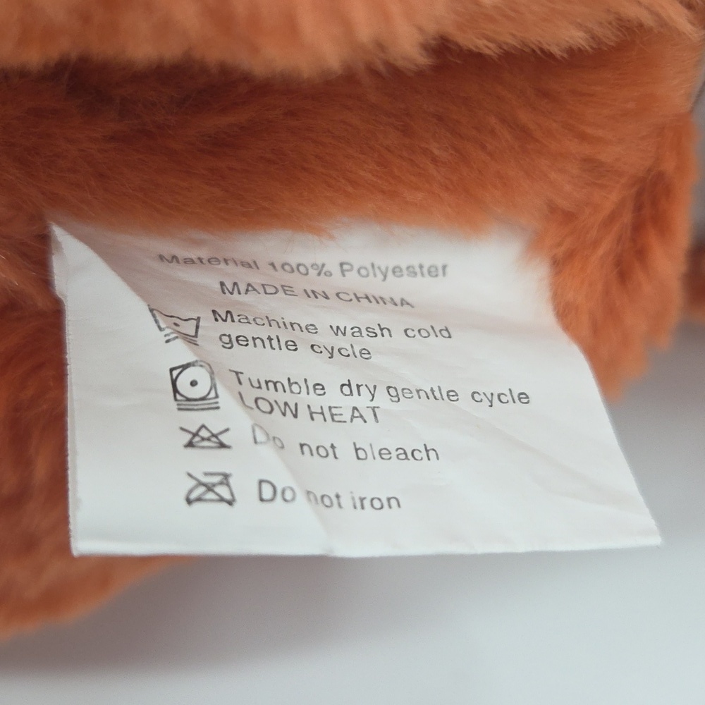 Luxurious Orange "Cathy Spice" Faux Fur Throw Blanket - Picture 9 of 15